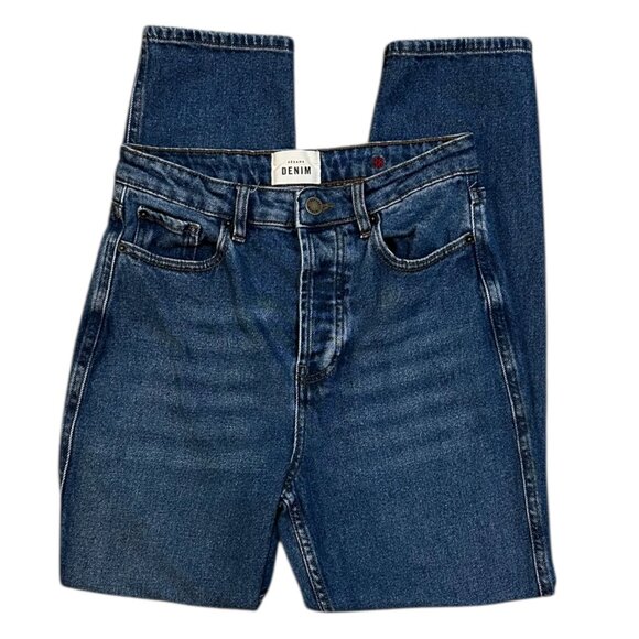 Sezane Denim Brut Sexy High Waisted Tailored Jeans - Picture 1 of 4